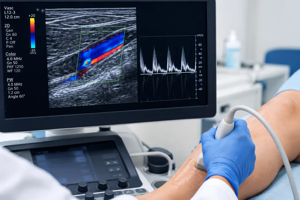 EcoDoppler venos membre inferioare Cluj | ABest Cardio